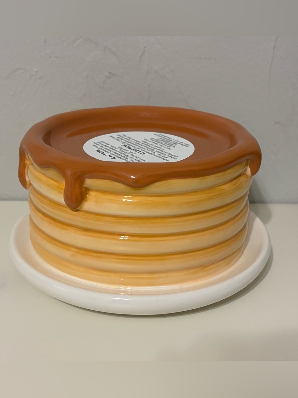 Bath & Body Works Stack Of Pancakes 3-Wick Candle Holder Pedestal 2026